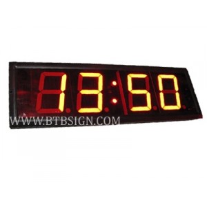 4'' Indoor Red LED Digital Countdown Clock