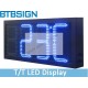 10’’/25cm Outdoor LED Time And Temperature signs