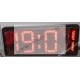 20cm Indoor Red LED Numeric Clock