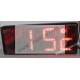 20cm Indoor Red LED Numeric Clock(Temperature)