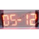 20cm Indoor Red LED Numeric Clock(Date)