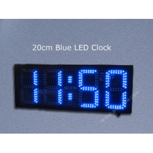 20cm Outdoor Blue LED Numeric Display