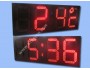 18'' LED Time&Temperature Display